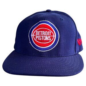 Vintage Drew Pearsons Detroit‎ Michigan Pistons NBA Cap Hat Basketball 7.25